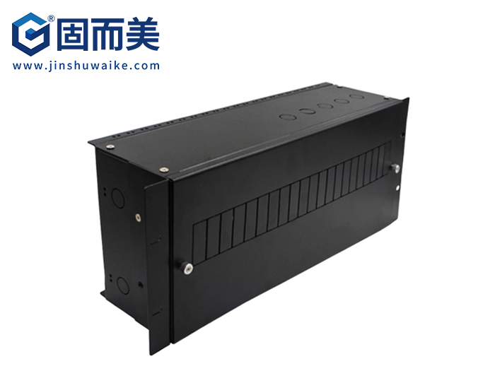 4U機柜配電單元箱外殼機架式列頭柜外殼單聯配電箱